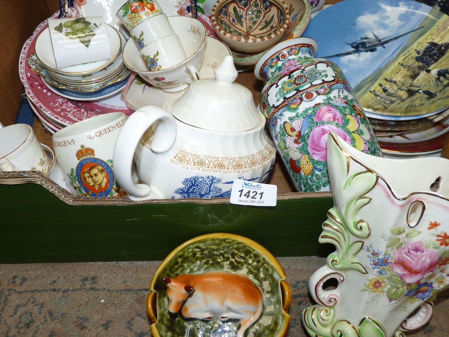 A large quantity of china including, Royal Worcester posy and trinket dishes, - Image 3 of 4