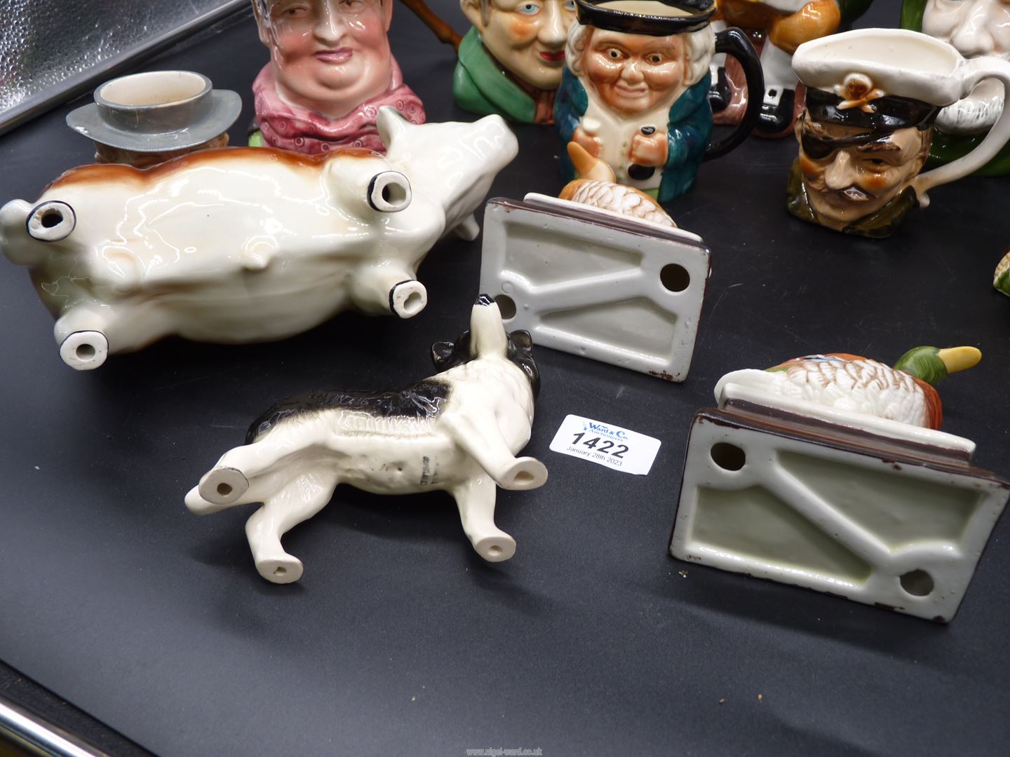A quantity of Character jugs and animal figures including Carlton ware, Shorter and Son, - Image 3 of 4
