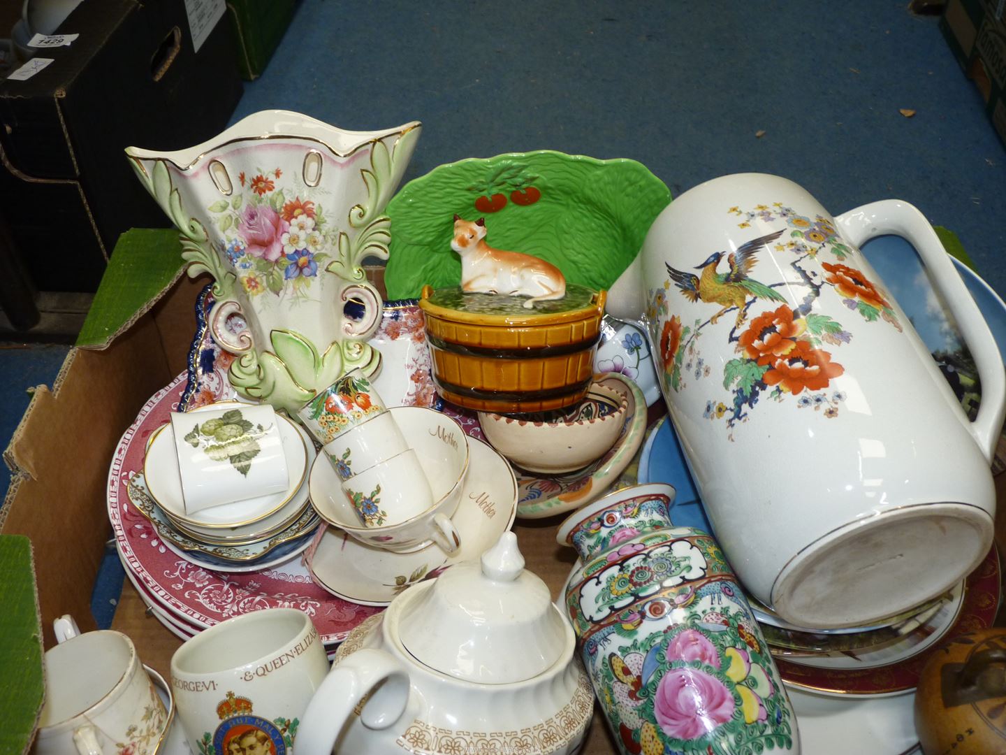 A large quantity of china including, Royal Worcester posy and trinket dishes, - Image 4 of 4