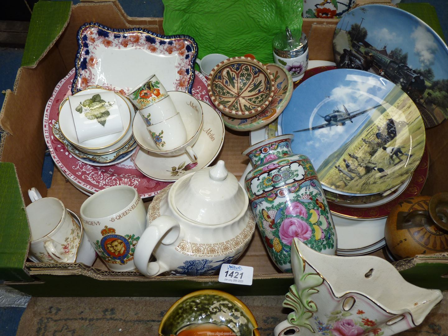 A large quantity of china including, Royal Worcester posy and trinket dishes, - Image 2 of 4