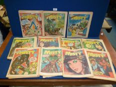 A quantity of 1970's Misty comics, approx 50.