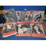A quantity of 1930's Picture Post War magazines.