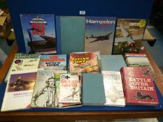 A quantity of Aircraft/RAF related books including Aeroplane Spotter, Battle of Britain,
