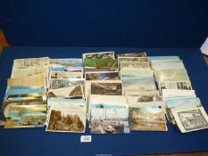 A quantity of old Postcards.