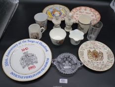 A quantity of Royal souvenir china including Paragon 1937 Coronation plate,