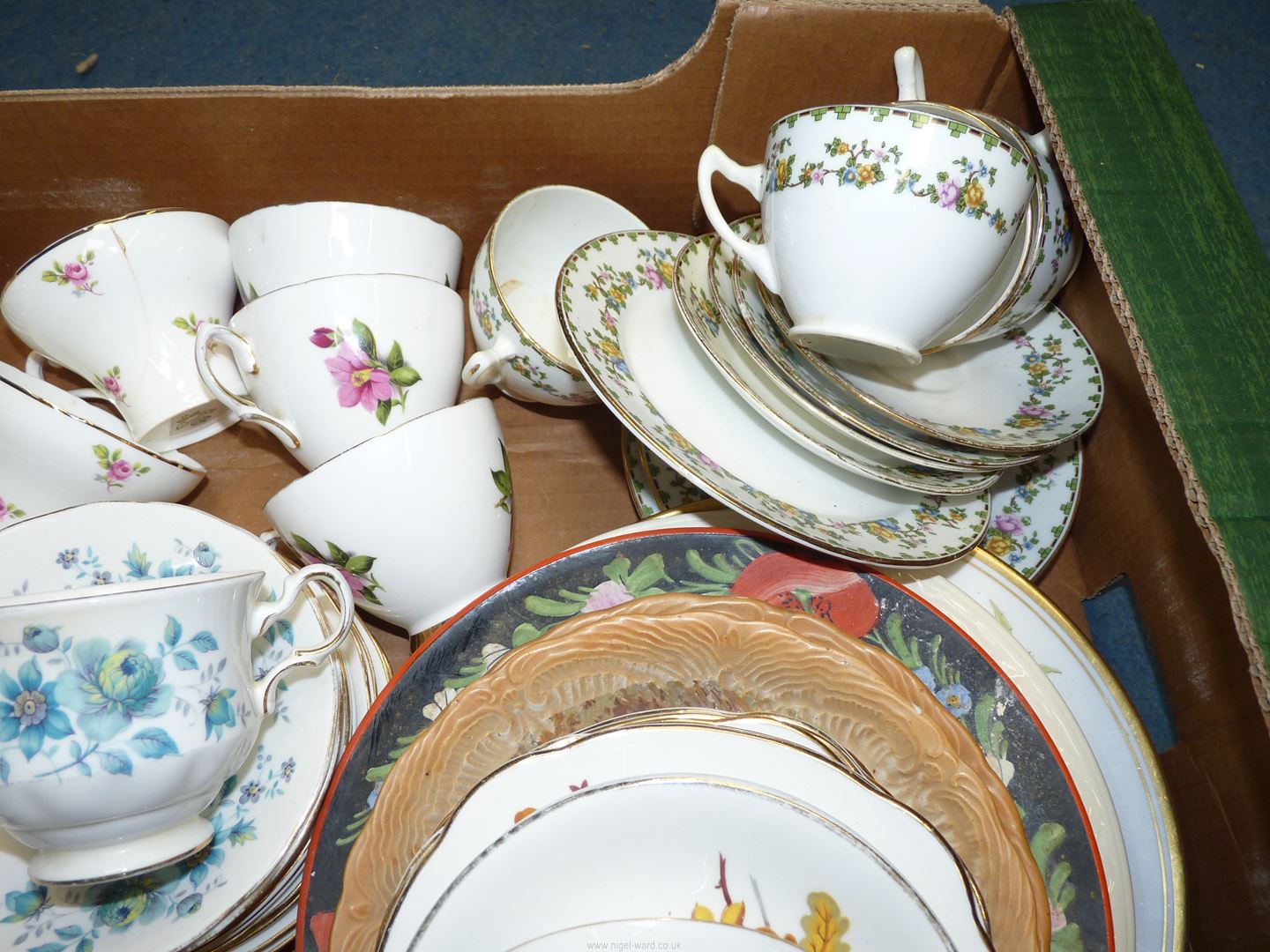 A quantity of mixed teasets including Queen Anne, Crown Chateau, - Image 2 of 3