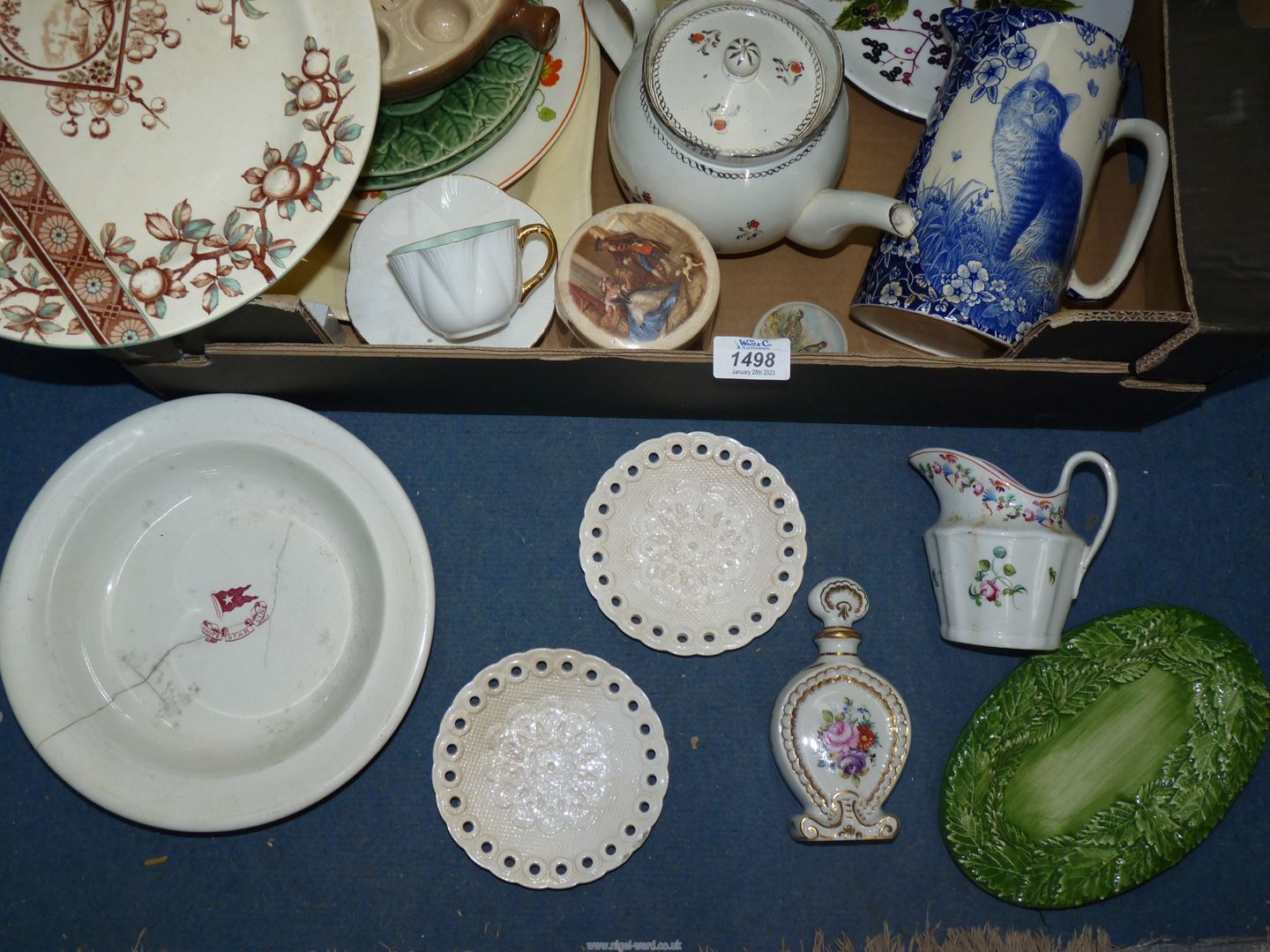 A quantity of china including White Star Line plate. - Image 2 of 3