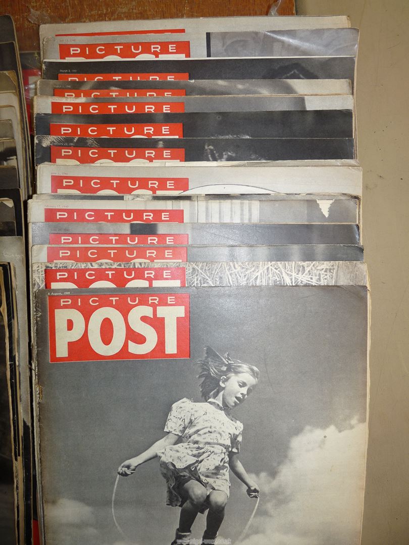 A quantity of 1930's Picture Post War magazines. - Image 3 of 5