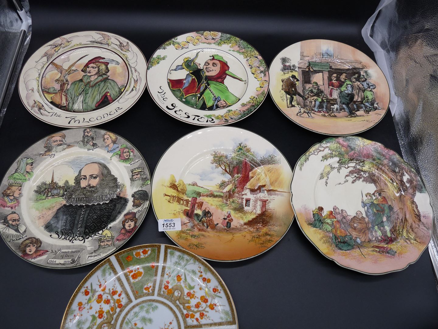 A quantity of Royal Doulton plates to include; Rustic England, Roger Solem Cobber, Shakespeare, - Image 2 of 4