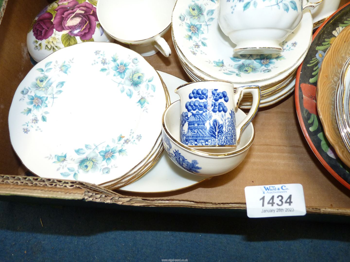 A quantity of mixed teasets including Queen Anne, Crown Chateau, - Image 3 of 3