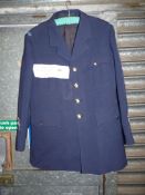 A 1984 Canadian Airforce officers jacket with brass buttons.
