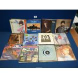 A large quantity of 45 rpm records including Bruce Springsteen, Lionel Richie, Spandau Ballet,