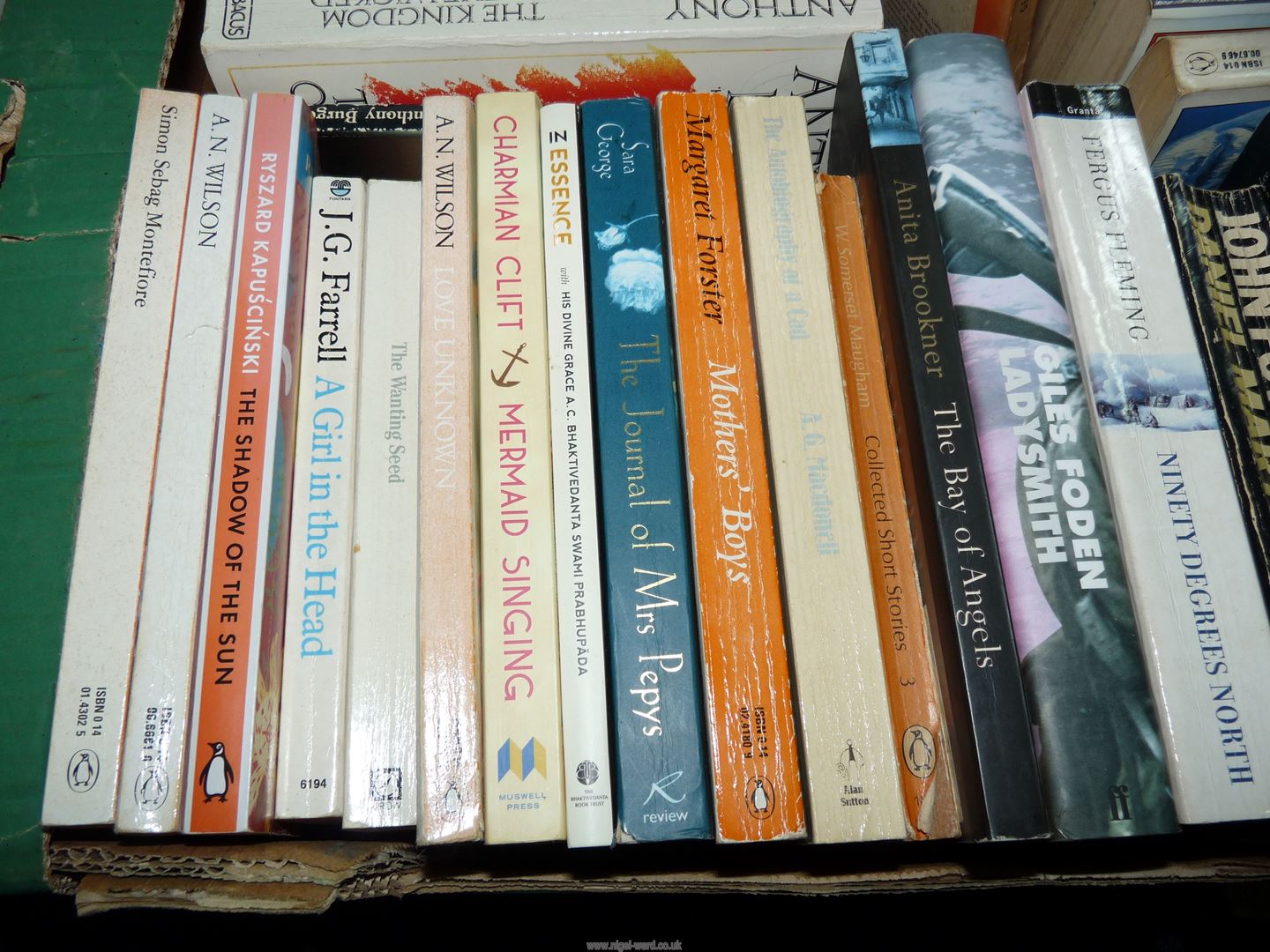 A box of novels including 'The Devil May Care' by Sebastian Faulks, - Image 3 of 5
