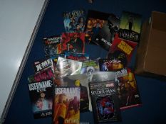 A quantity of Sci-fi books including 'Far Scape', 'The Fantastic Four', 'The Big Fat Kill',