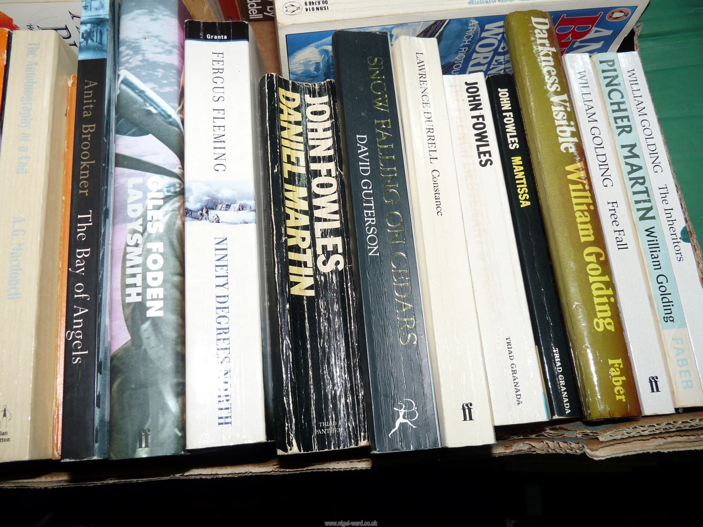 A box of novels including 'The Devil May Care' by Sebastian Faulks, - Image 4 of 5
