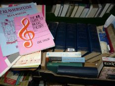 A quantity of music books including 'The Festival of Opera',