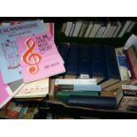 A quantity of music books including 'The Festival of Opera',