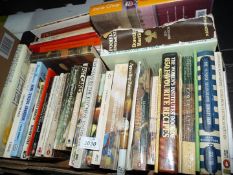 A box of cookery books including Mary Berry, Jane Grigson etc.