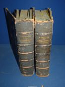 A pair of 'Webster's International Dictionaries',
