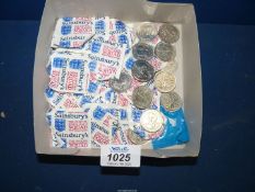A box of Sainsbury's medal collection Coins; approx.