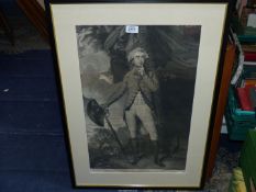 A framed Engraving published by John John's after Sir Joshua Reynolds depicting 'Francis