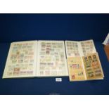 A large Stockbook of stamps from the Commonwealth countries including Australia,