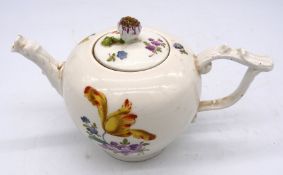 A fine Meissen teapot, c.