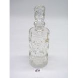 A Wedgwood whisky/gin glass decanter.