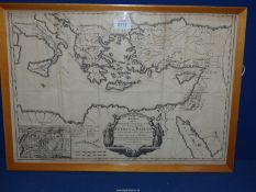 A Dutch printed map 'Petrus en Paulus'.
