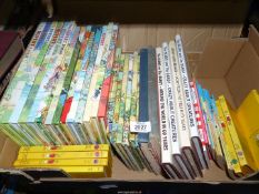 A quantity of Children's books including Rupert Annuals, Beano Annuals, etc.