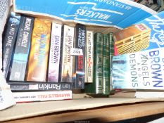 A quantity of Paperback novels to include Watchman by Ian Rankin, Dan Brown, etc.