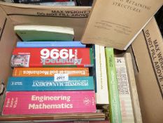 A quantity of books to include Civil Engineering, Soil Management, etc.