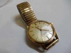 An Omega Seamaster 30 clockwork wristwatch having baton hour markers, the movement serial no.