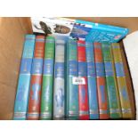 A quantity of Colliers Junior Classics and two Illustrated Family Encyclopedias.