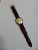 An Accurist 21 jewels Automatic wristwatch with date window at the 3 o'clock position and having a