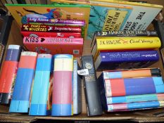 A box of Children's books including Harry Potter, also Harry Potter first editions,