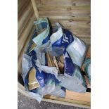 Four bags of softwood offcuts.