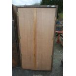 Metal cabinet 36'' wide x 70'' high x 18'' deep.