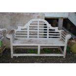 *****Lutyens design teak garden Bench,