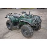 A Yamaha Bruin 350 Ultramatic 2WD Quad Bike Model No. YFM350A, VIN No.