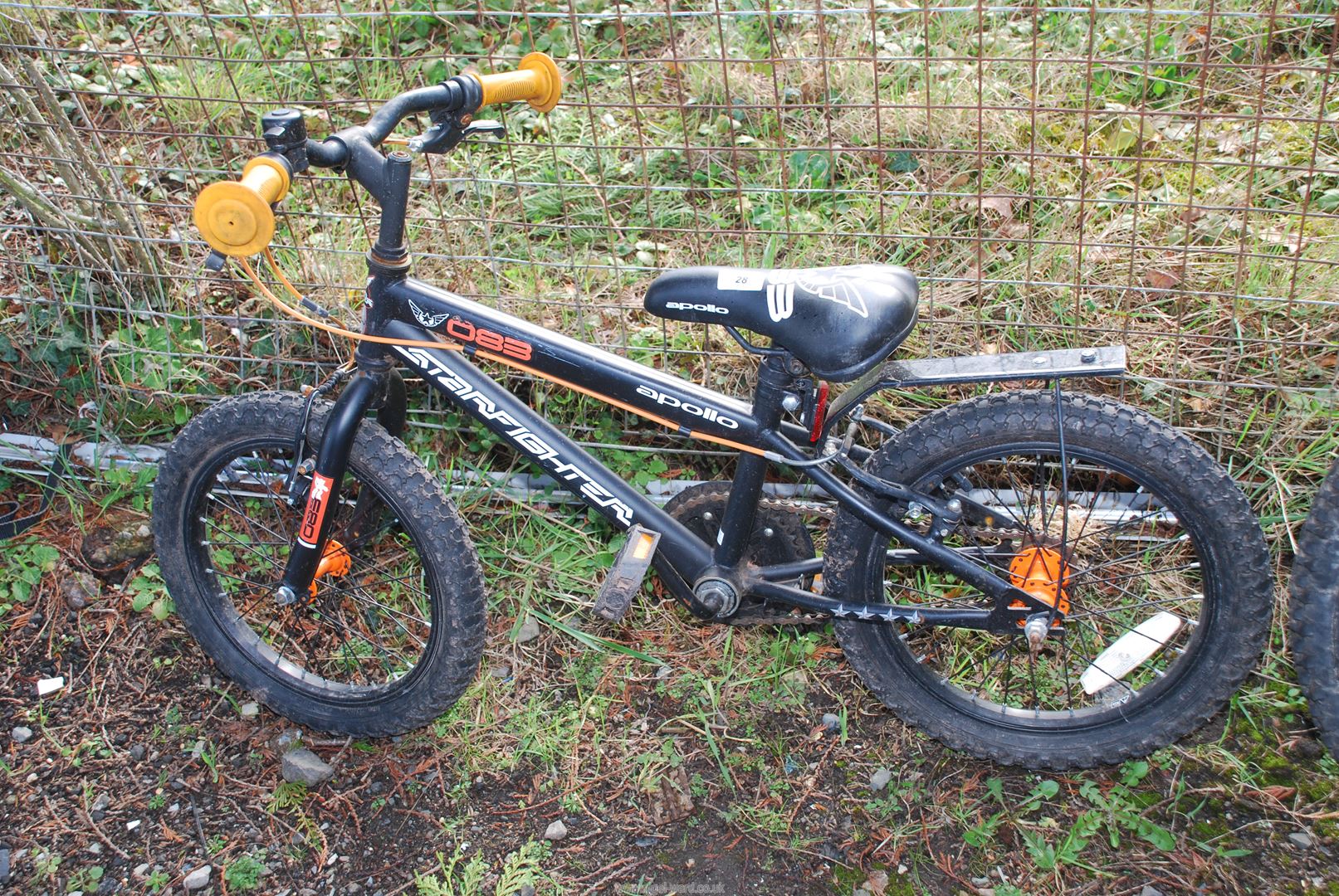 Apollo Star Fighter child's bicycle.