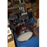 Tornado Drum kit with cymbals, sticks etc.
