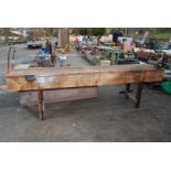 Large work bench with small Record no.