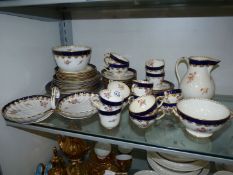 A good quantity of Coalport tea and dinner ware designed for Daniel & Son, Wigmore Street, London,