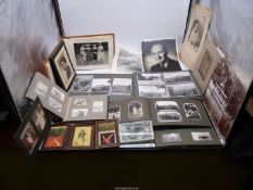 A large quantity of black and white and colour photographs belonging to The Late Lord Peter Rees.