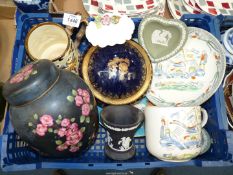 A small quantity of china including Farmers Arms cup and saucer,