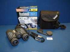 A pair of Bushnell 10x42 "BaK-4" roof prism Waterproof and Fogproof Binoculars,