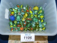 A box of old Marbles.