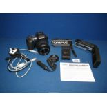 An Olympus E-500 Digital SLR Camera with an Olympus Zuiko Digital 17.5-45mm f/3.5-5.
