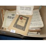 A good quantity of music scores including Zampa by Felix Gantier, Brahms Two Raphsodies etc.